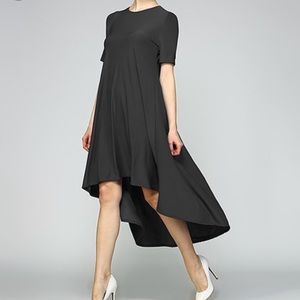 Navy Hi-Low Dress - Women

Solo La Fe
